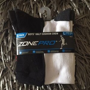 Boys’ Crew Neck Socks Half Cushion